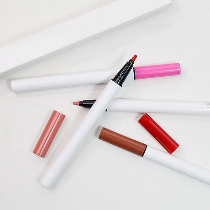 4 Kleuren Vloeibare, Niet-Klevende, Waterdichte Lipliner