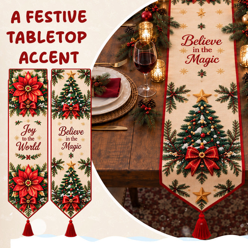 🎄💎 DIY Kerst Tafelloper – Laat Je Feesttafel Stralen! ✨