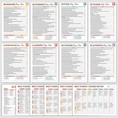 🔥🔥 ADHD-toolbox voor schoonmaken en opruimen — Huishoudplanner
