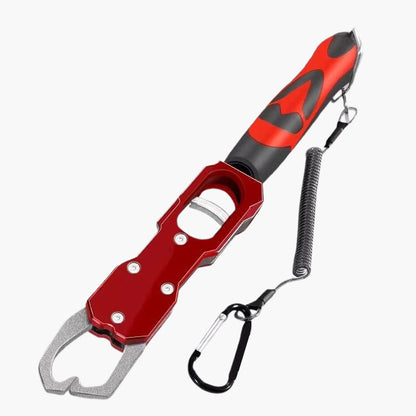 🐟 Professionele Aluminium Visgrijper – Veilig Vastpakken & Direct Wegen! 🎣✨