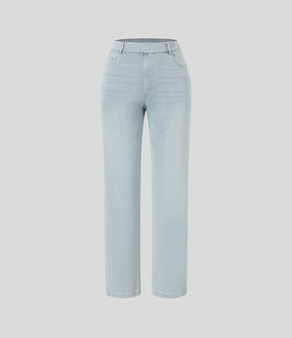 Lotte | Elastische en comfortabele broek met hoge taille