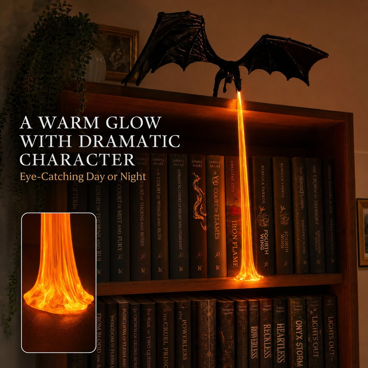 📚 Drakenlamp voor liefhebbers van fantasieboeken – Tijdelijke aanbieding: 50% KORTING