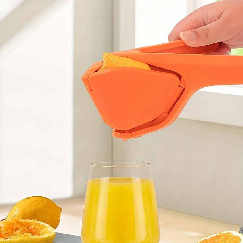 🔥Laatste dag: 50% KORTING🍊 2-in-1 Handmatige Citruspers – Vers Sap Zonder Gedoe! 🍋✨🌿