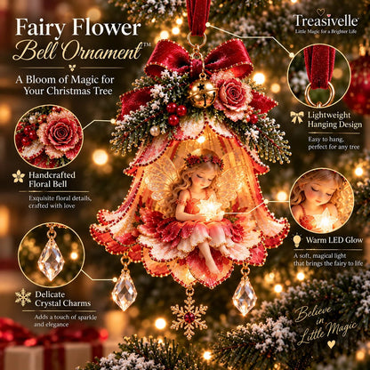 🧚✨ Breng kerstmagie tot leven met de Fairy Bell Ornament! 🎄