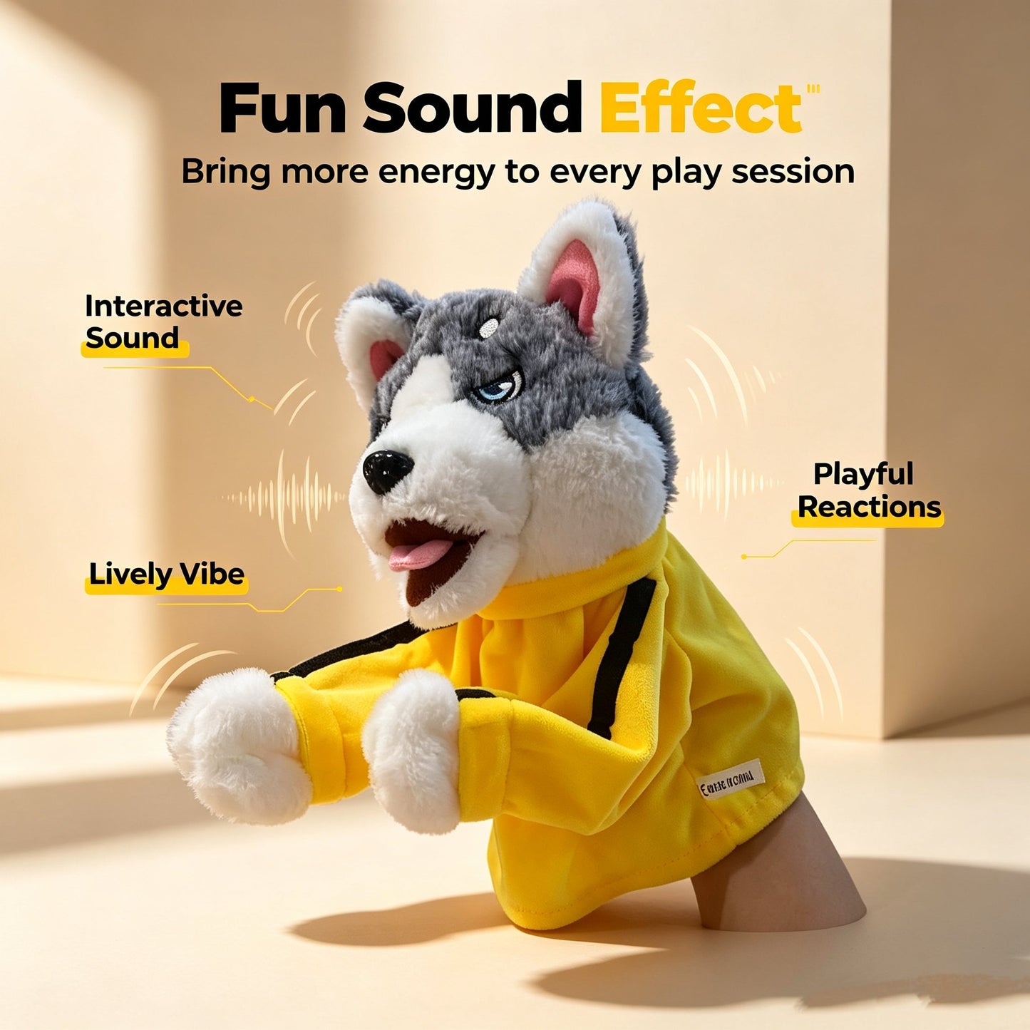 🥊🐶 Gekke Boksende Husky – Eindeloos Interactief Plezier! 😂✨