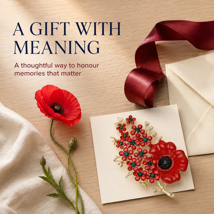 🌹✨ 1945-2026 “Nooit vergeten” Victory Blossom [Herdenkingsgeschenk ter gelegenheid van de 81e verjaardag]