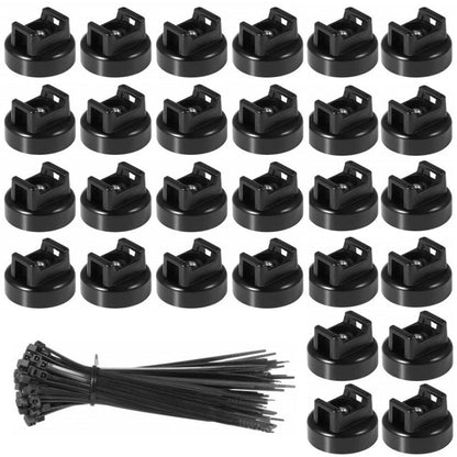 Magnetische kabelbinderhouders