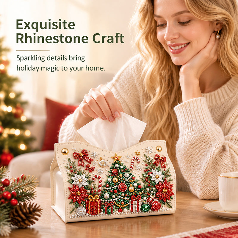 🎄 Kerst DIY Diamond Painting Tissue Box