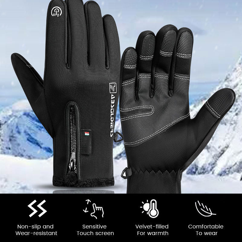 Herfst en Winter Ritssluiting Handschoenen