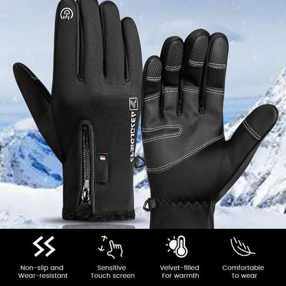 Herfst en Winter Ritssluiting Handschoenen