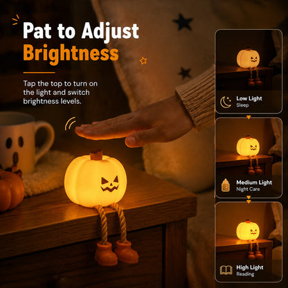 🎃✨ Squishy Pumpkin Night Light (✨Limited Edition 2026)