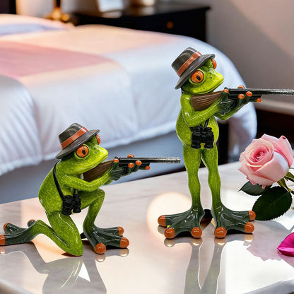 🐸🎯 Kikkerjager – Grappig figuurtje van een kikkerjager