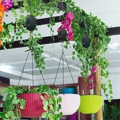🌳 Intrekbare hefmand-tuinhaak