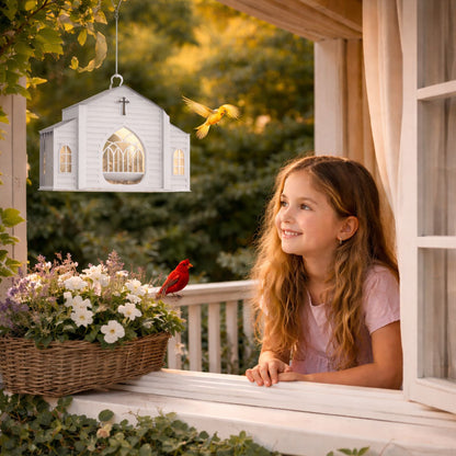 Een Schattige Kerk Voor Je Tuinvogels! ⛪🐦🌼