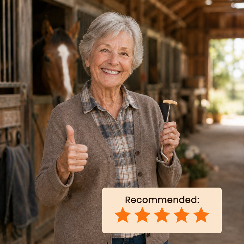 👞 Schoenlepelhaak in de vorm van een paard om schoenen gemakkelijk aan te trekken