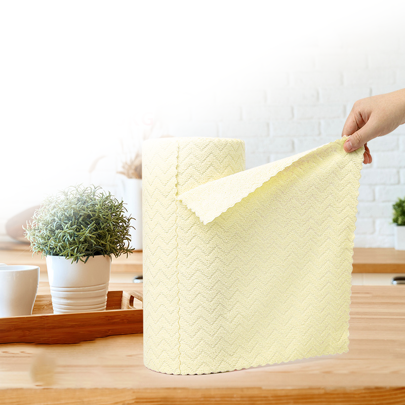 🧼🌀 Microvezel Schoonmaakdoeken Rol