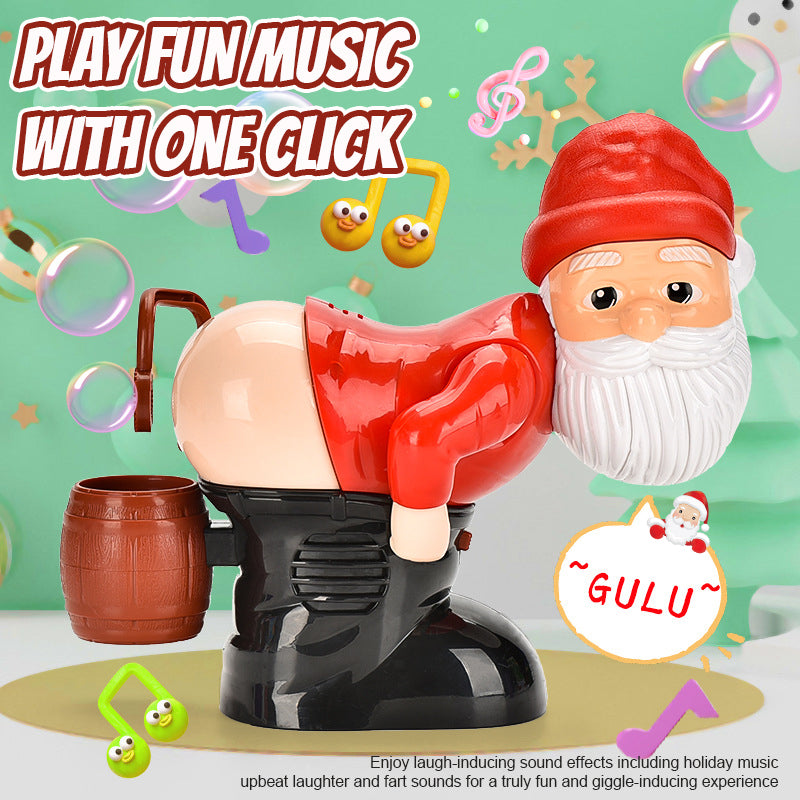 Grappige Kerstman bellenblaasmachine(Bevat geen bubbelwater)