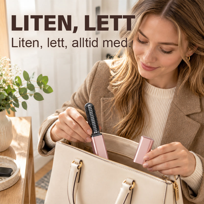 ✨💇‍♀️ Fin Lugg Draadloze Mini Ponykam – Perfecte Pony's, Overal!