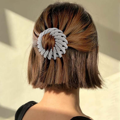 Lazy Hair Bun & Paardenstaartcli – Eenvoudig haaraccessoire voor een opgestoken kapsel in 10 seconden 🧸✨