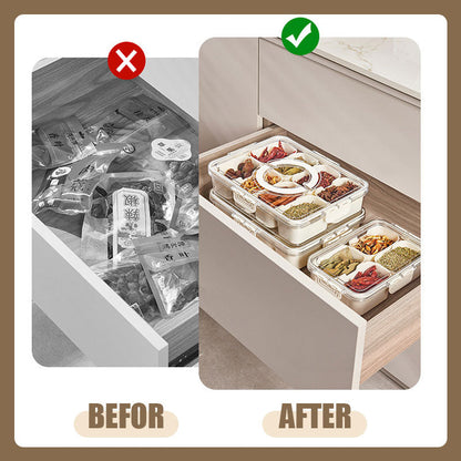 🔥HOT SALE 49% UIT🔥Uitstekende Multifunctionele Opbergdoos voor Kruiden, Snacks