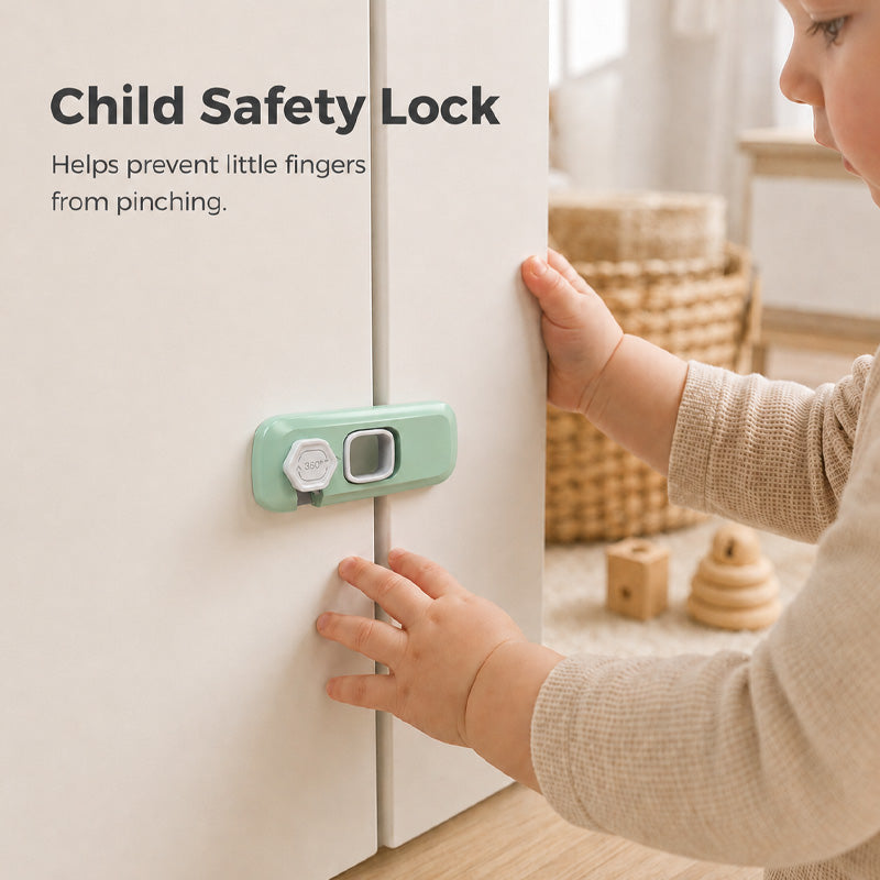 👶🔒 Koelkast Veiligheidsslot – Bescherm Nieuwsgierige Kinderhandjes! ❄️✨