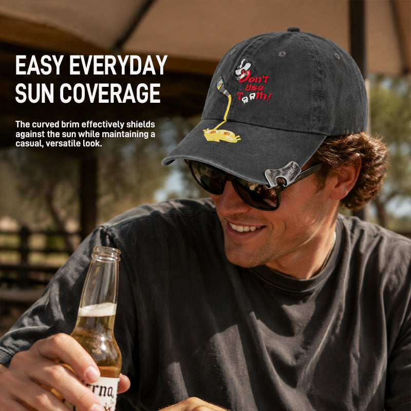 🧢 Pet met Verrassing – Baseballpet met Slimme Flesopener! 🍻