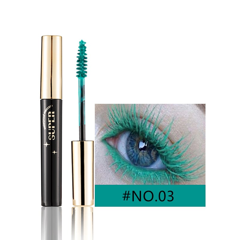 Zijdevezel mascara Wimperkleur mascara