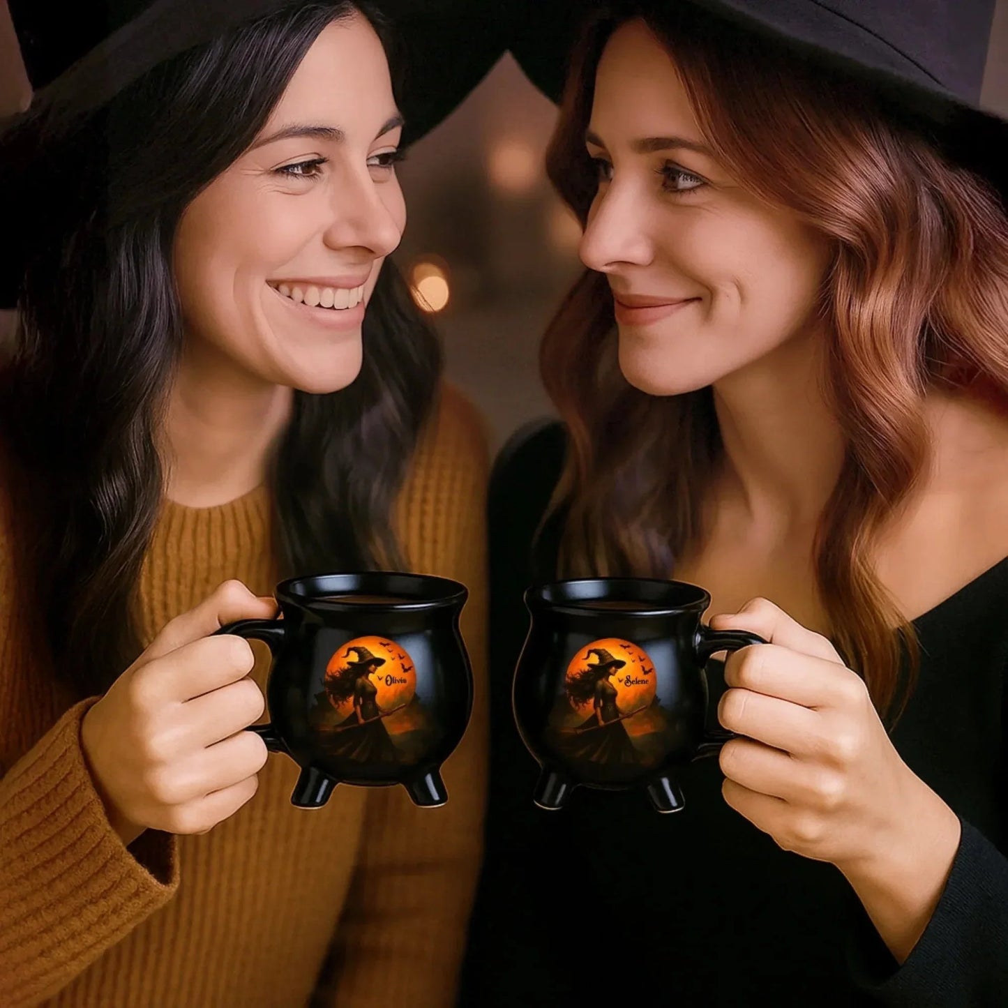 🔥Halloween-vroegboekkorting🎃Op maat gemaakte heksenketel-mok — Het ultieme Halloween-brouwsel! 🔮💀☕️