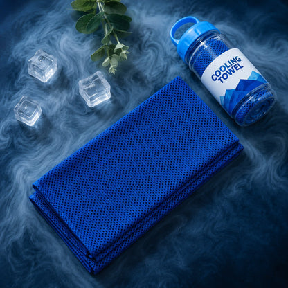 🏃❄️Handdoek tegen koud zweet die je overal en altijd kunt gebruiken! Herbruikbaar, zacht, absorberend, verkoelend en draagbaar