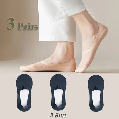 🔥Anti-slip dunne No Show Sokken