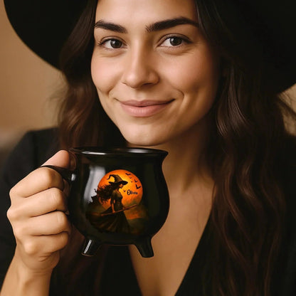 🔥Halloween-vroegboekkorting🎃Op maat gemaakte heksenketel-mok — Het ultieme Halloween-brouwsel! 🔮💀☕️