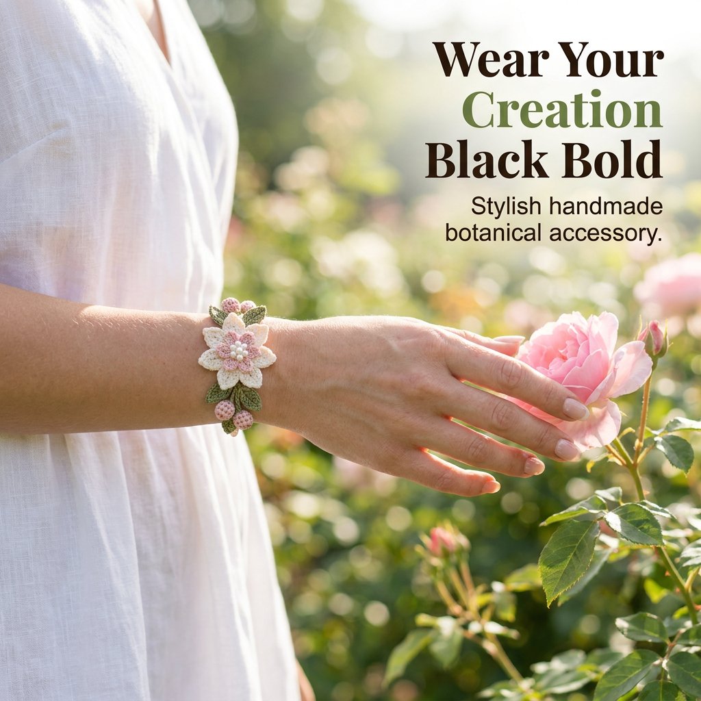 Handgemaakte Bloemen Armband DIY Set – Creatief & Ontspannend 🌸🦋✨