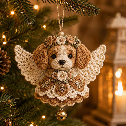 🔥Gehaakte engeltjes als kerstversiering – Schattige gevleugelde kerstboomdecoraties🧶