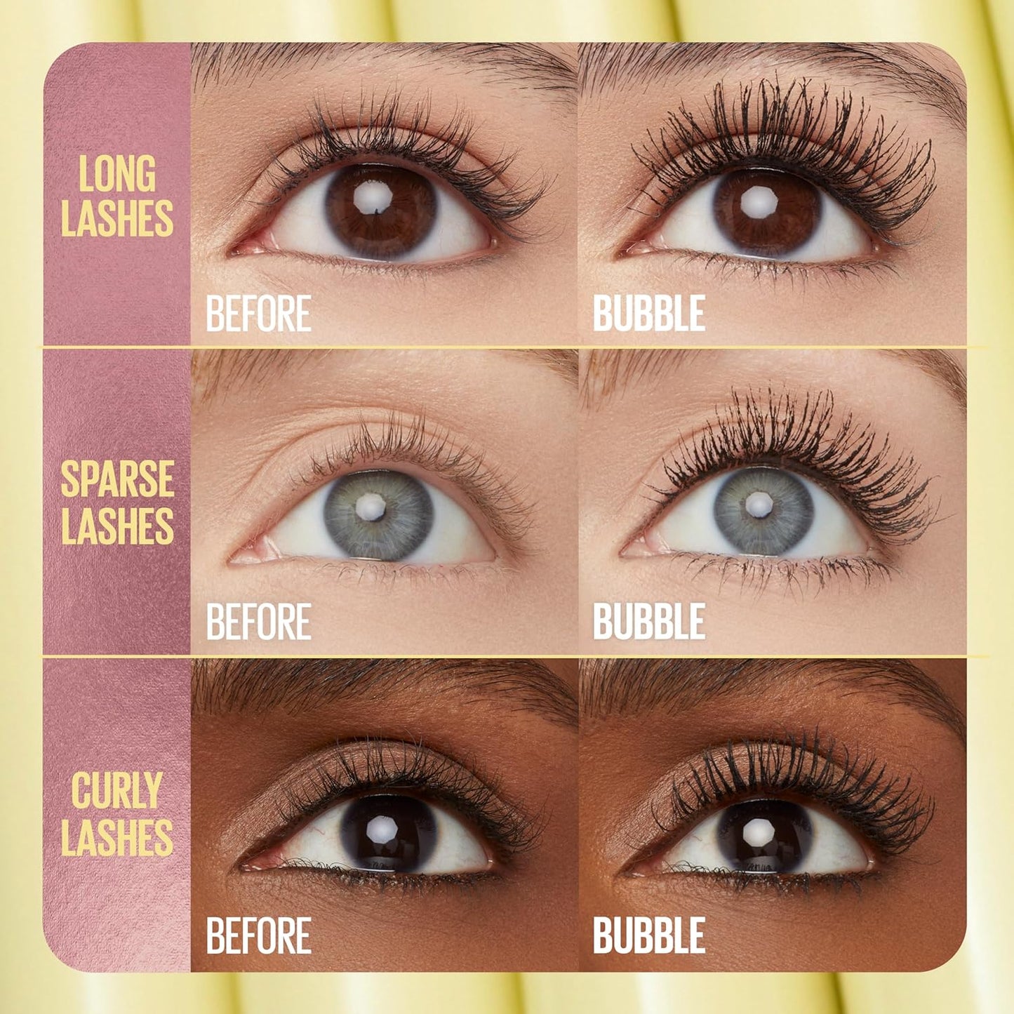 Bellen Mascara💯✨ Formule voor volume en lengte voor volle, gescheiden wimpers