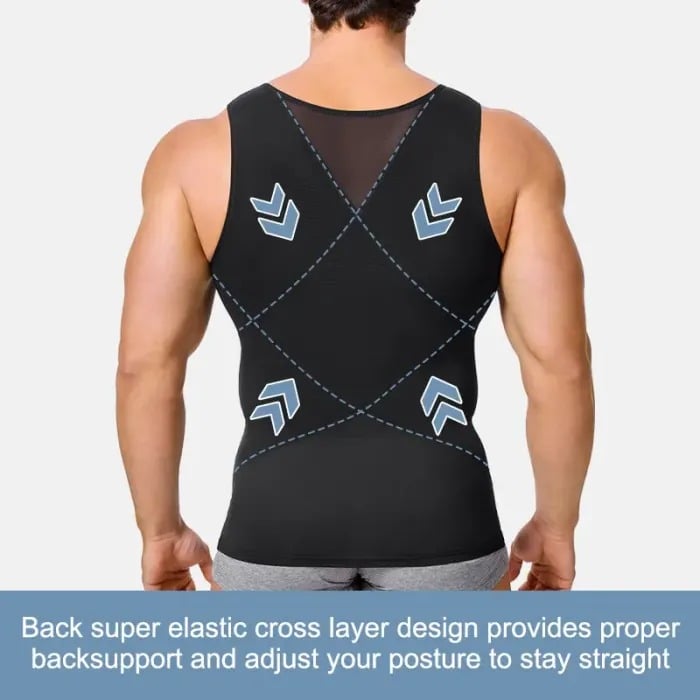 Shaping Tank Vest voor Heren