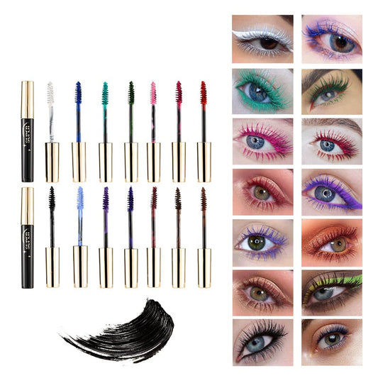 Zijdevezel mascara Wimperkleur mascara