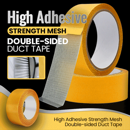 🧵 Dubbelzijdige ducttape van gaas met hoge hechtkracht