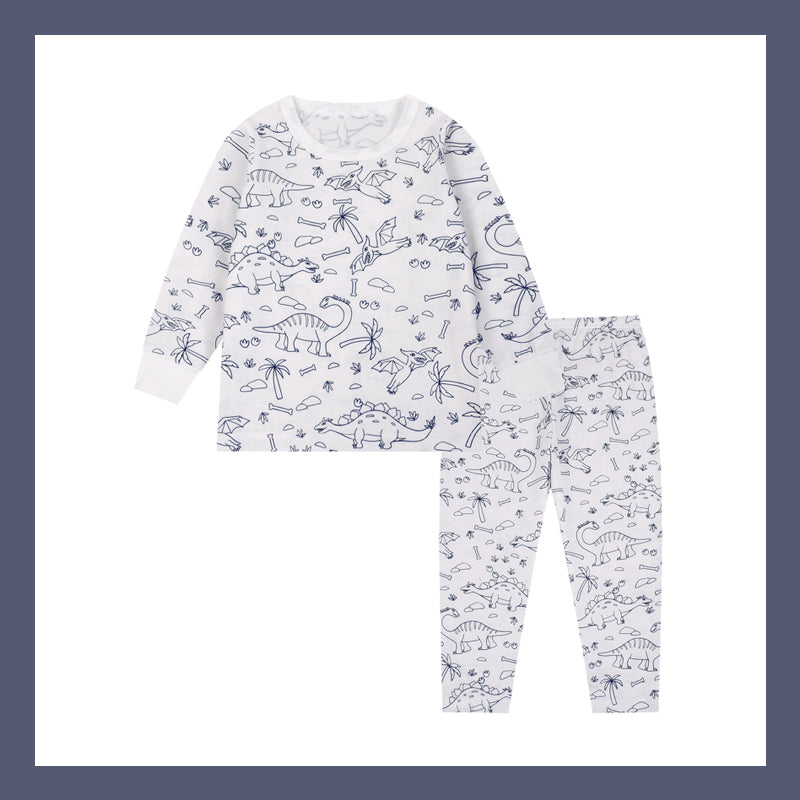Doe-het-zelf tekenfilm kleurige pyjama voor kinderen