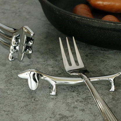 Metalen bestekrek