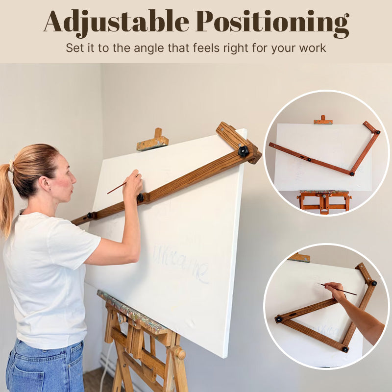 🎨✨ Canvas Schildersteun – Schilder Comfortabeler & Nauwkeuriger!