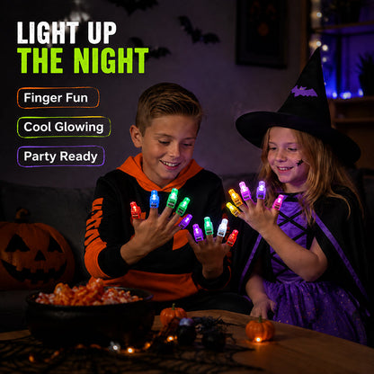 🎃 Halloween-vingerprojectielampjes – Griezelig plezier binnen handbereik