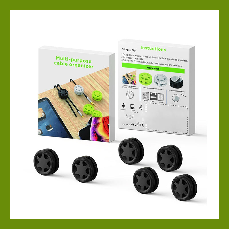 Zelfklevende organiser voor kabeltableaus