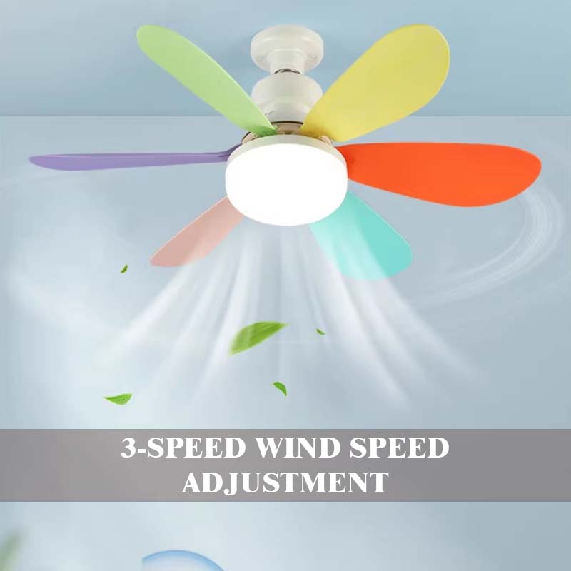 🌟 Zesbladige Ventilatorlamp — Breng comfort en verkoeling in elke ruimte!