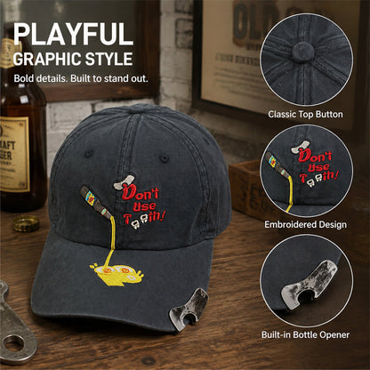 🧢 Pet met Verrassing – Baseballpet met Slimme Flesopener! 🍻