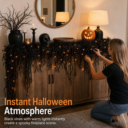 🎃 Spooky Chic: Halloween-decoratieset voor bij de open haard 👻