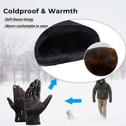 Herfst en Winter Ritssluiting Handschoenen