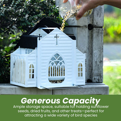 Een Schattige Kerk Voor Je Tuinvogels! ⛪🐦🌼