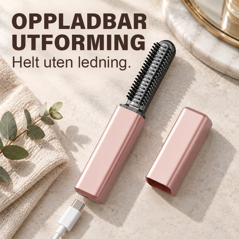 ✨💇‍♀️ Fin Lugg Draadloze Mini Ponykam – Perfecte Pony's, Overal!