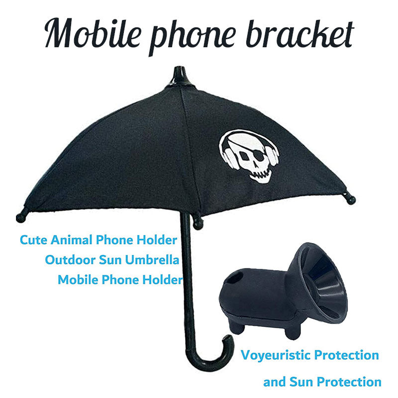 😎Telefoonparaplu met zuignap☂️