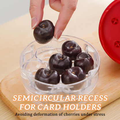 🍒Kersenontpitter: multifunctionele ontpitter met 7 gaten voor het maken van jam🍯